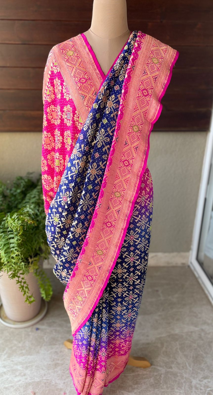 Aashita - One Who Is Full Of Hope Meenakari Saree