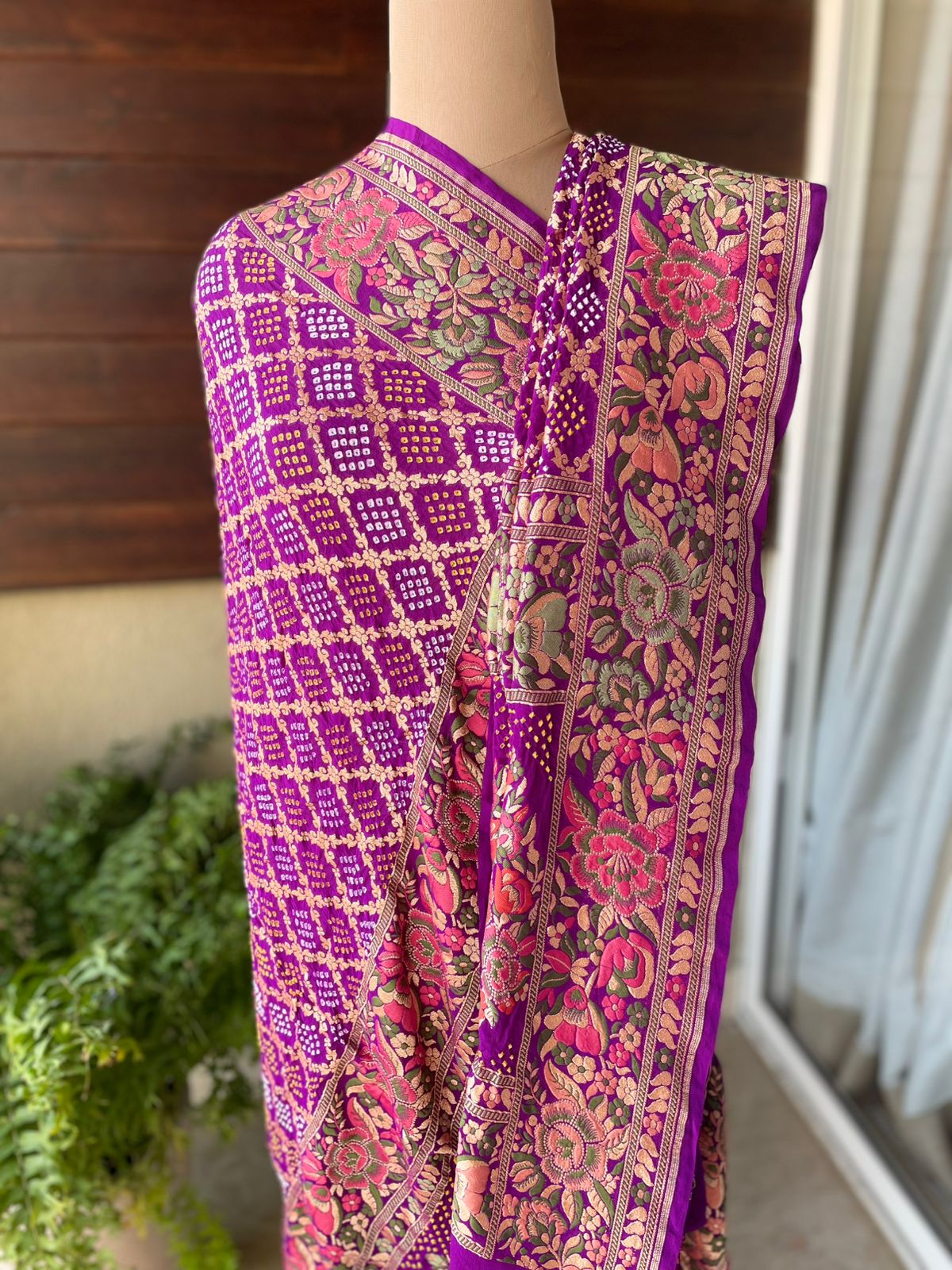 Chetna - Consciousness Meenakari Motif Dupatta