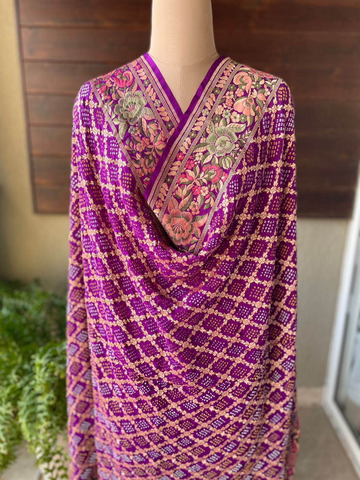 Chetna - Consciousness Meenakari Motif Dupatta