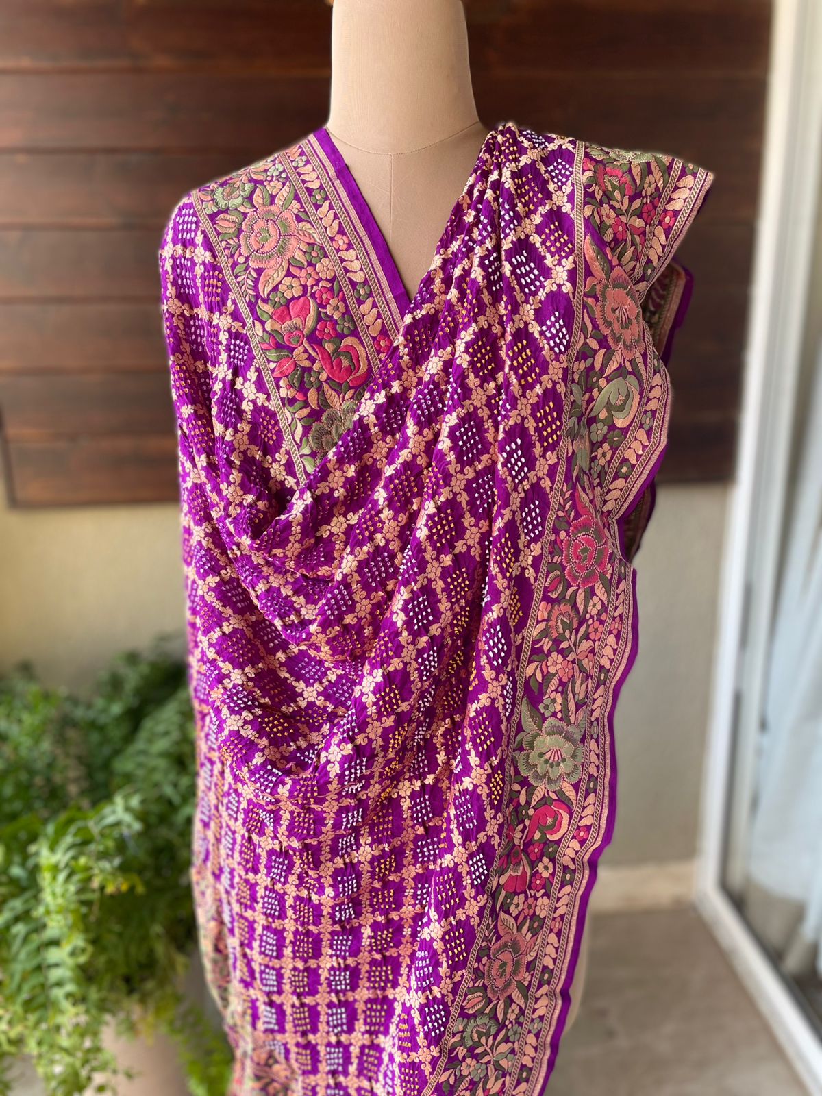 Chetna - Consciousness Meenakari Motif Dupatta