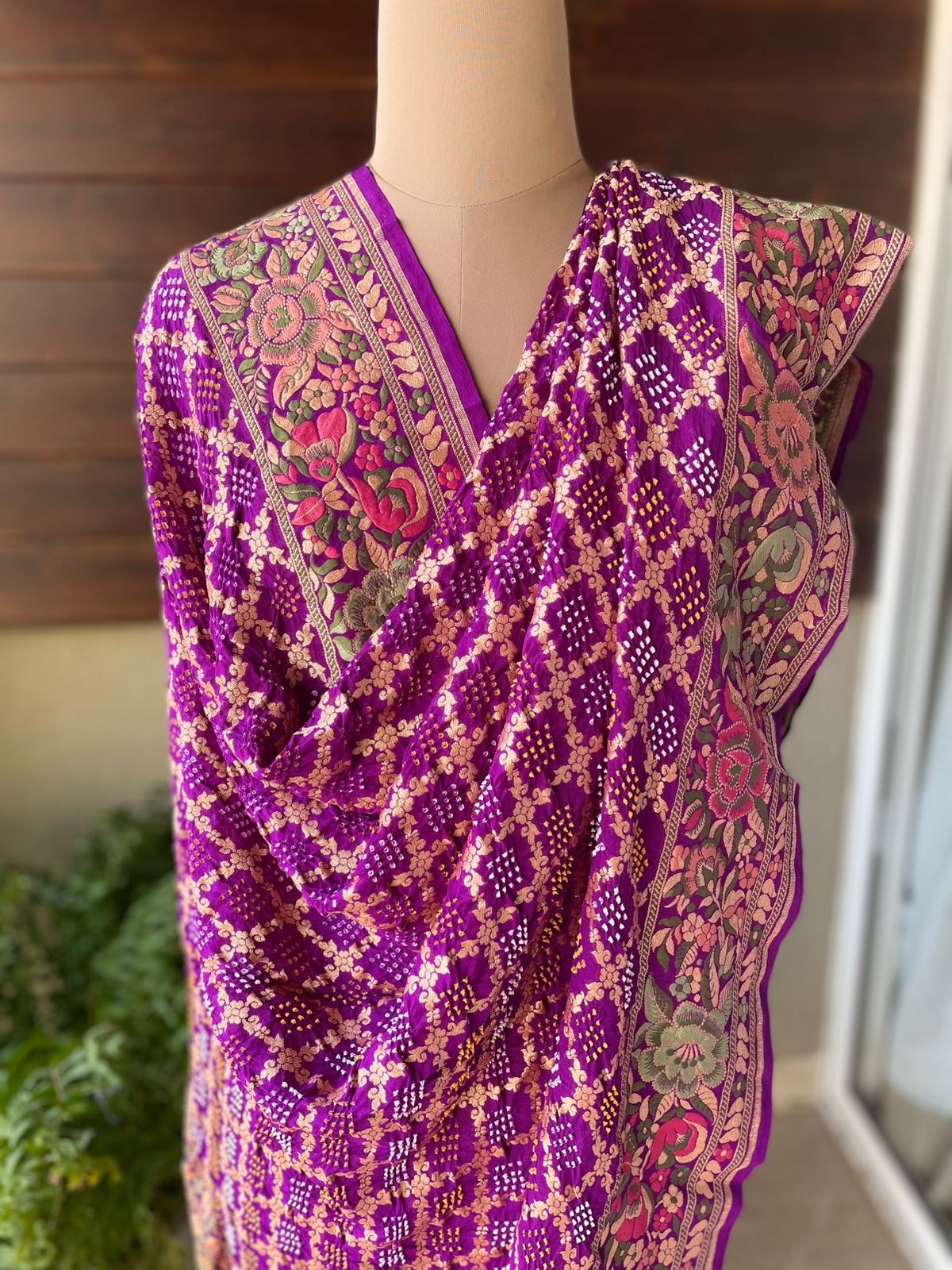 Chetna - Consciousness Meenakari Motif Dupatta