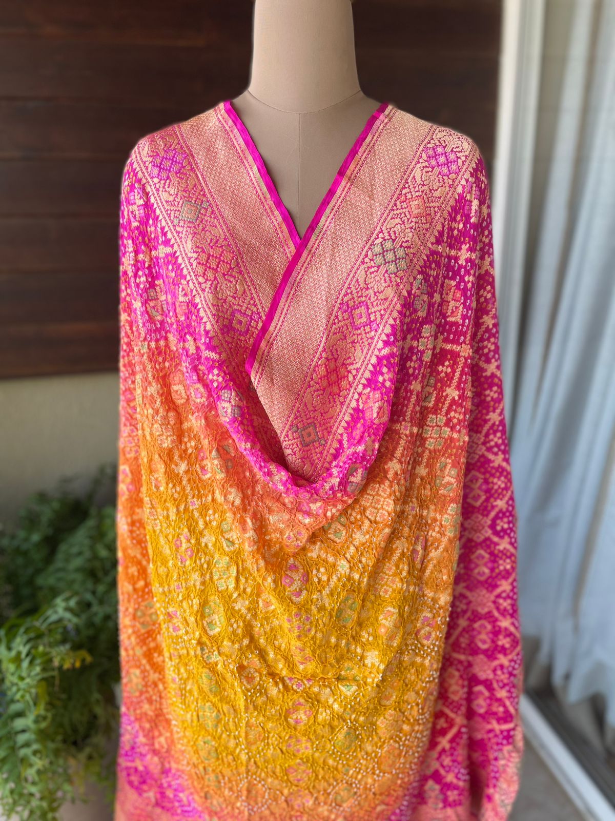 Khwabeeda - A Dreamy Affair Meenakari Dupatta