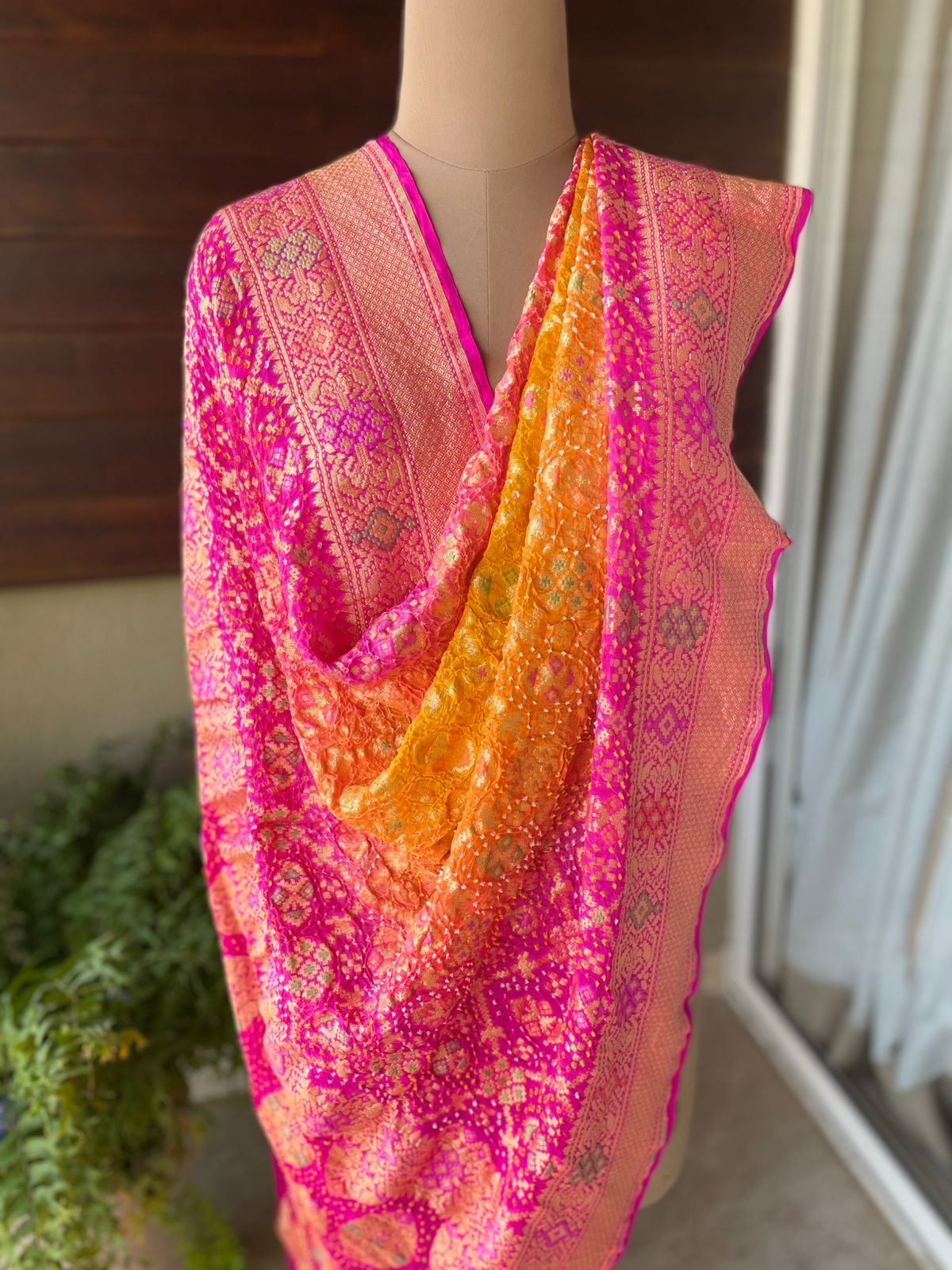 Khwabeeda - A Dreamy Affair Meenakari Dupatta