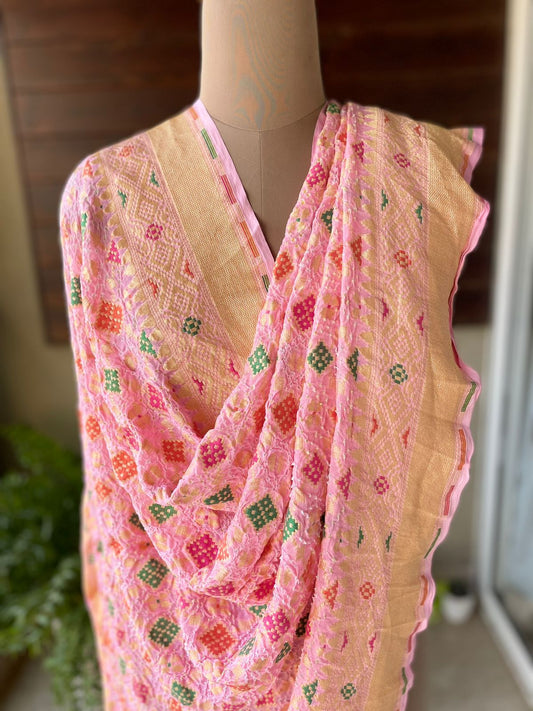 Nitaara - Deeply Rooted Meenakari Dupatta