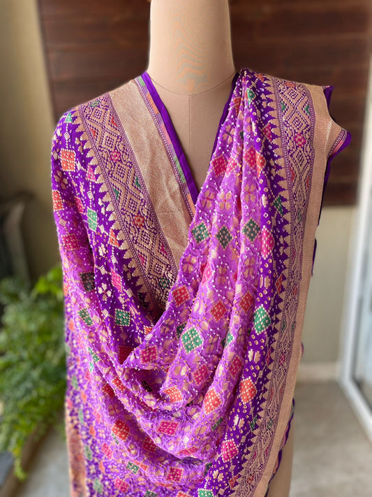 Tabassum - Smile of a Princess Meenakari Dupatta