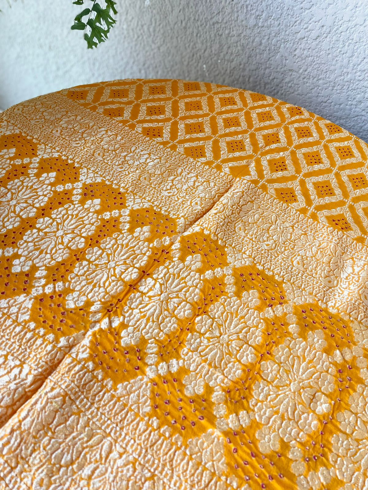 Saakshi - Yellow Bandhani Banarasi Dupatta