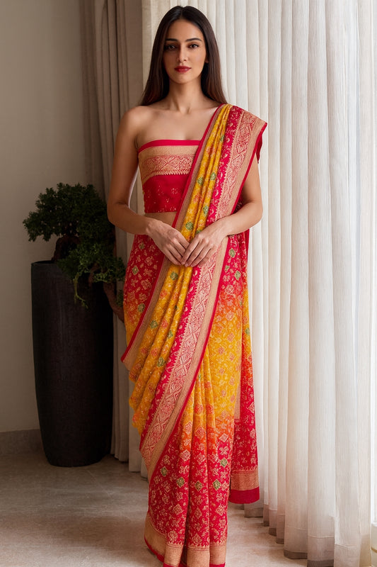 Amaya - Innocent Soul Meenakari Saree