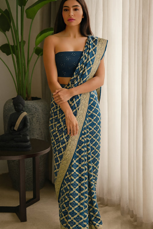 Kanika - Heart of Gold Saree