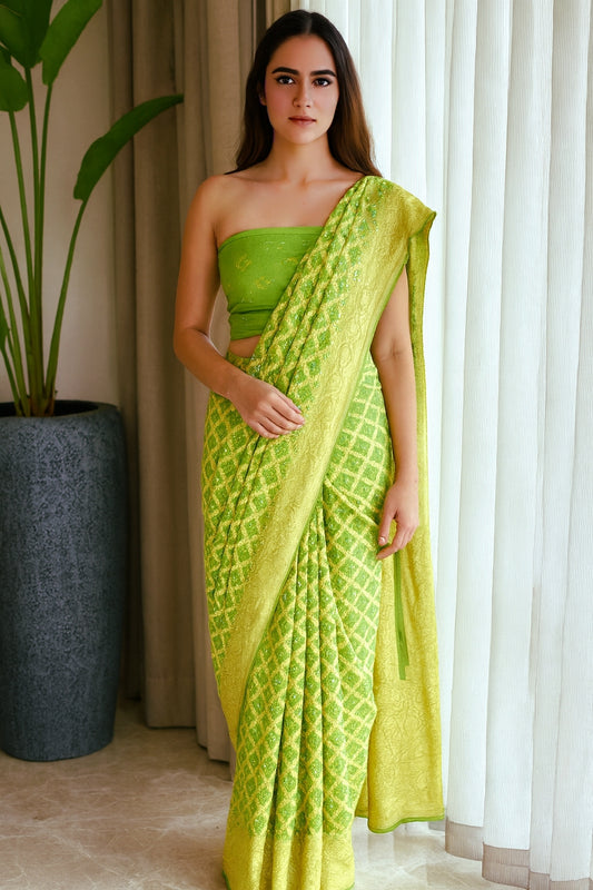 Shreya - Saree of Auspicious Beauty