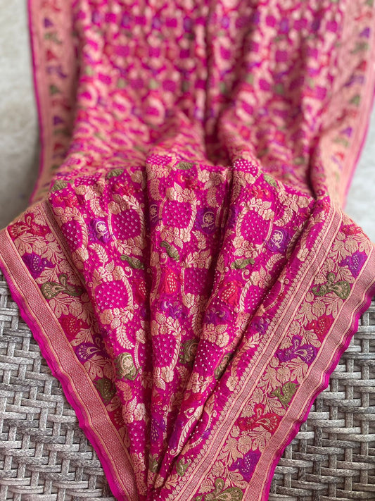Apeksha - Hope Meenakari Motif Saree