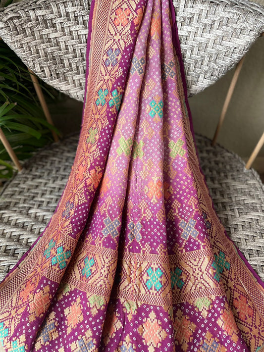 Samriddhi - Great prosperity Meenakari Dupatta