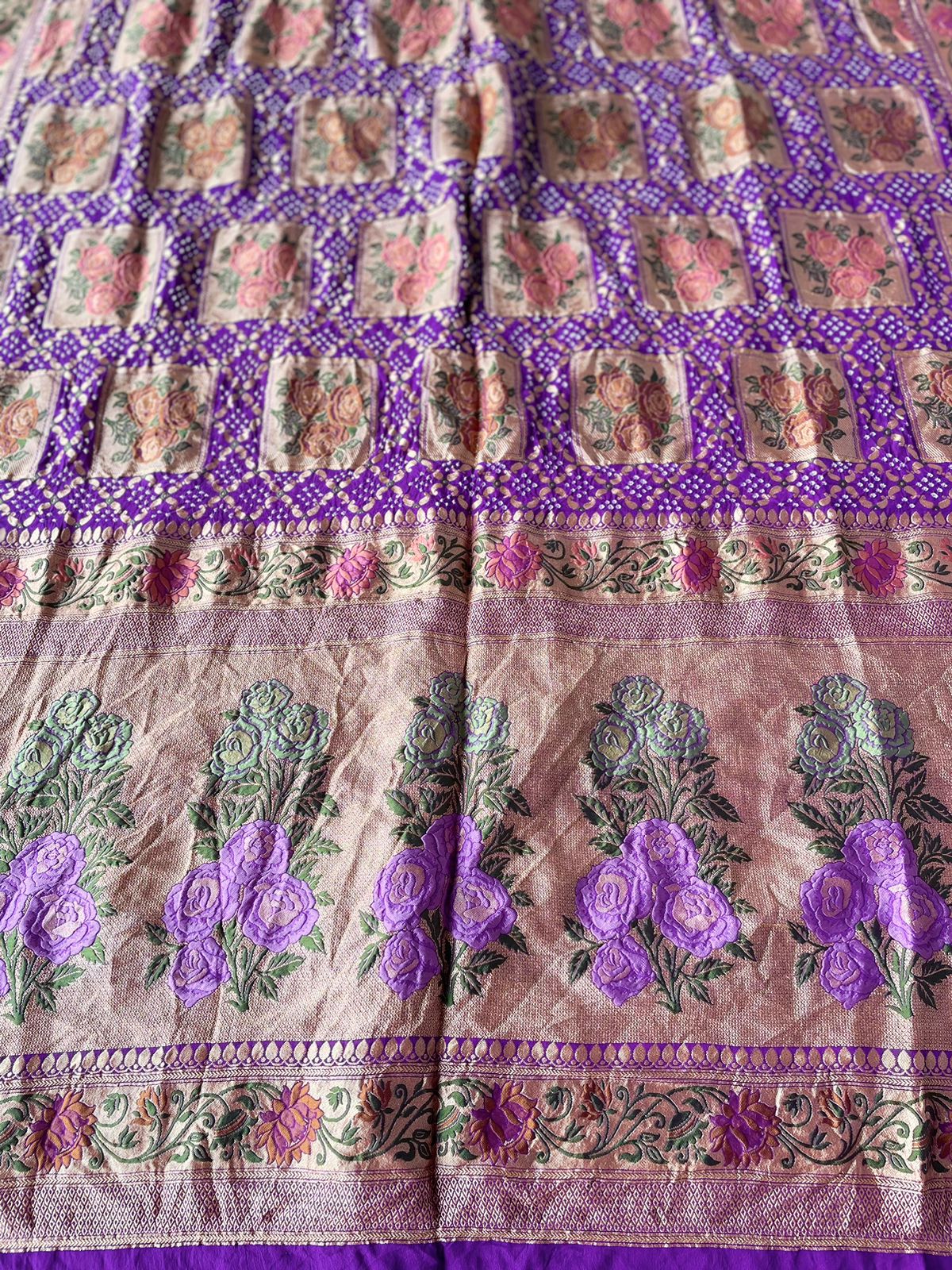 Yashika - Glory Meenakari Motif Saree