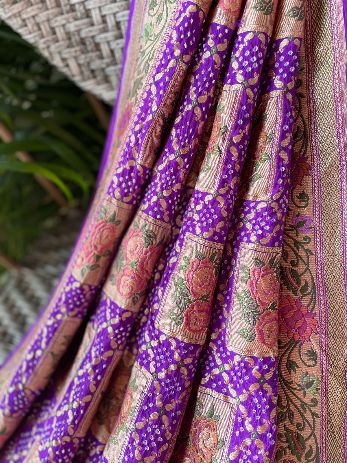 Yashika - Glory Meenakari Motif Saree