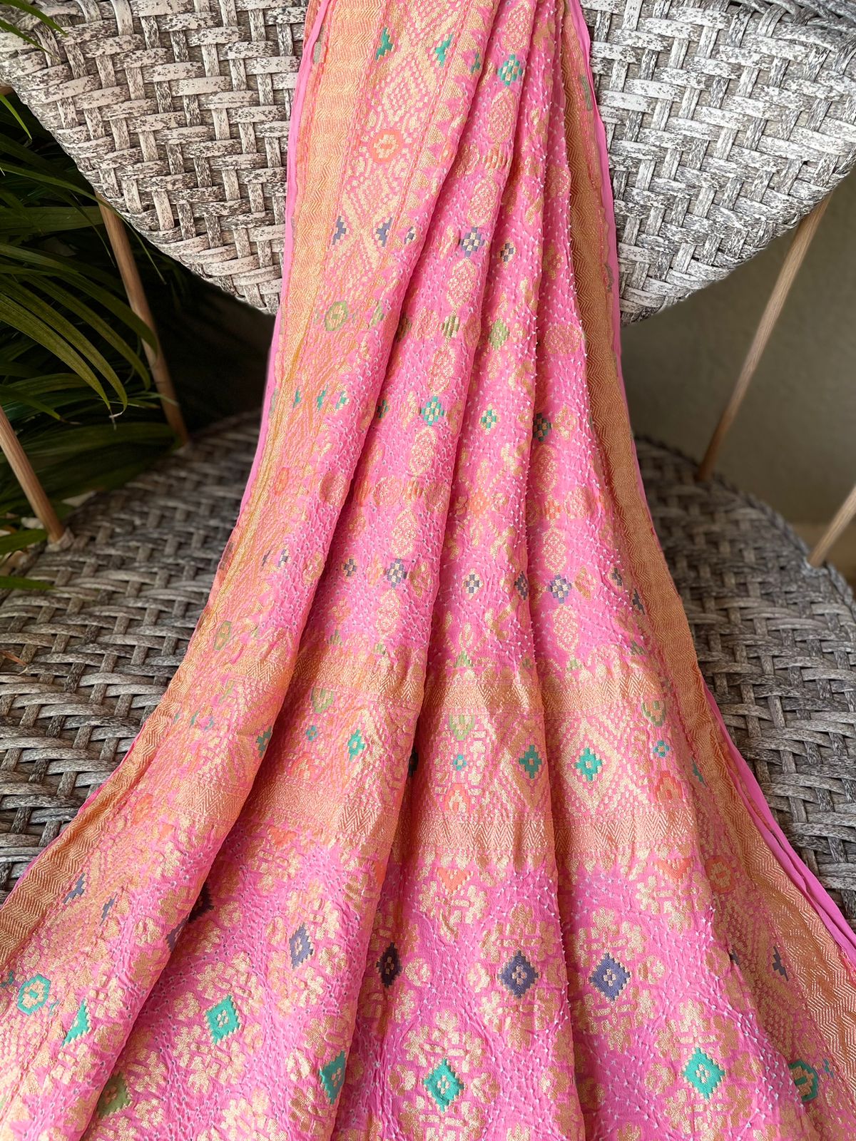 Nitaara - Deeply Rooted Meenakari Dupatta