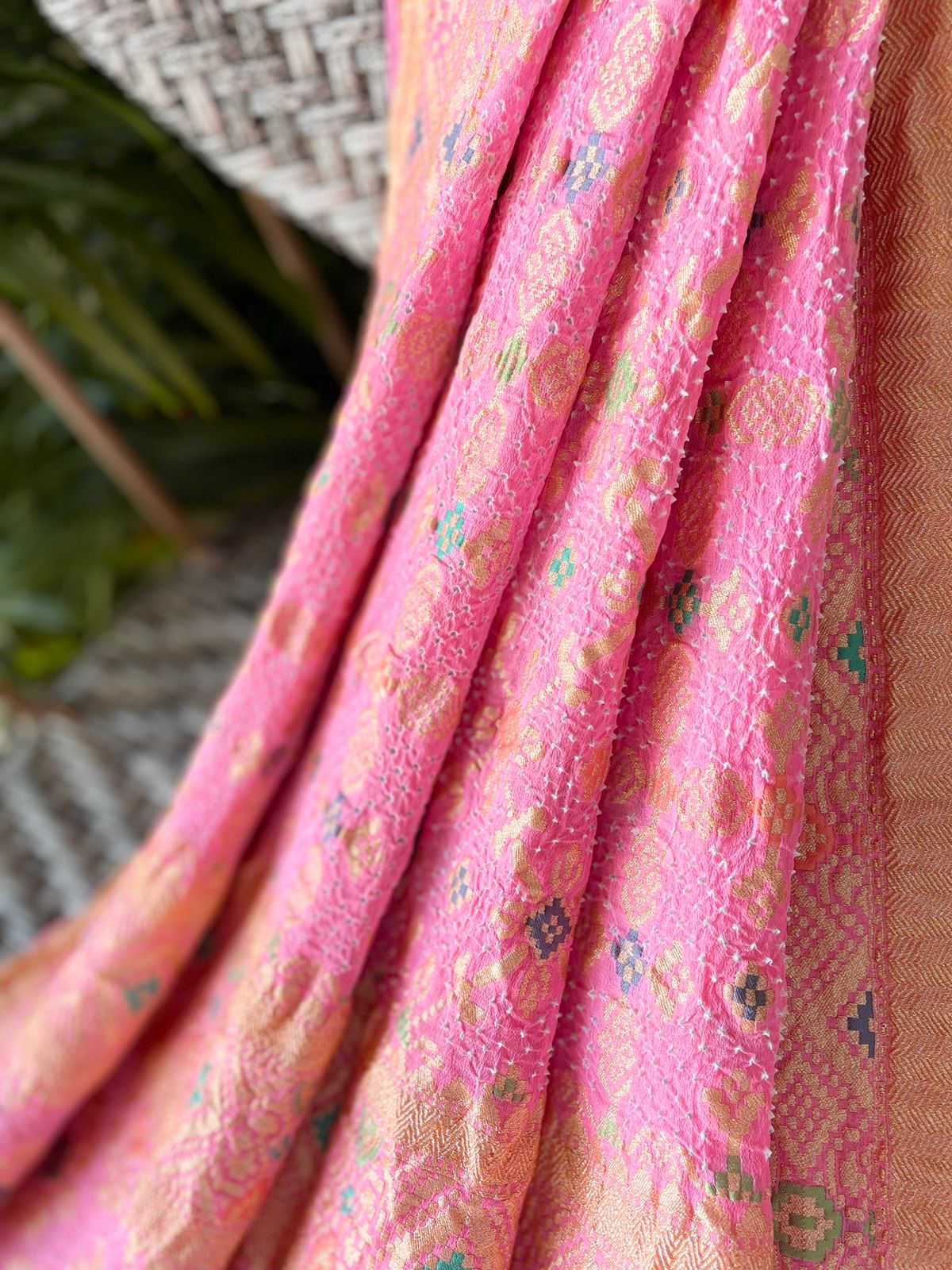 Nitaara - Deeply Rooted Meenakari Dupatta