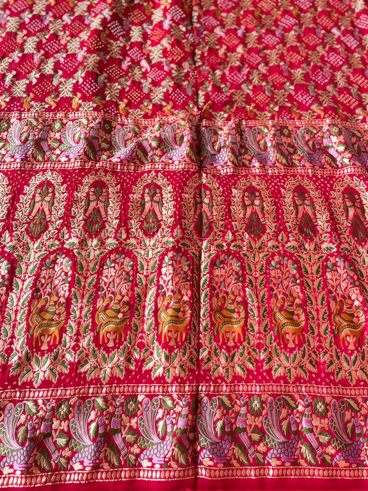 Prisha - Gift from God Meenakari Motif Saree