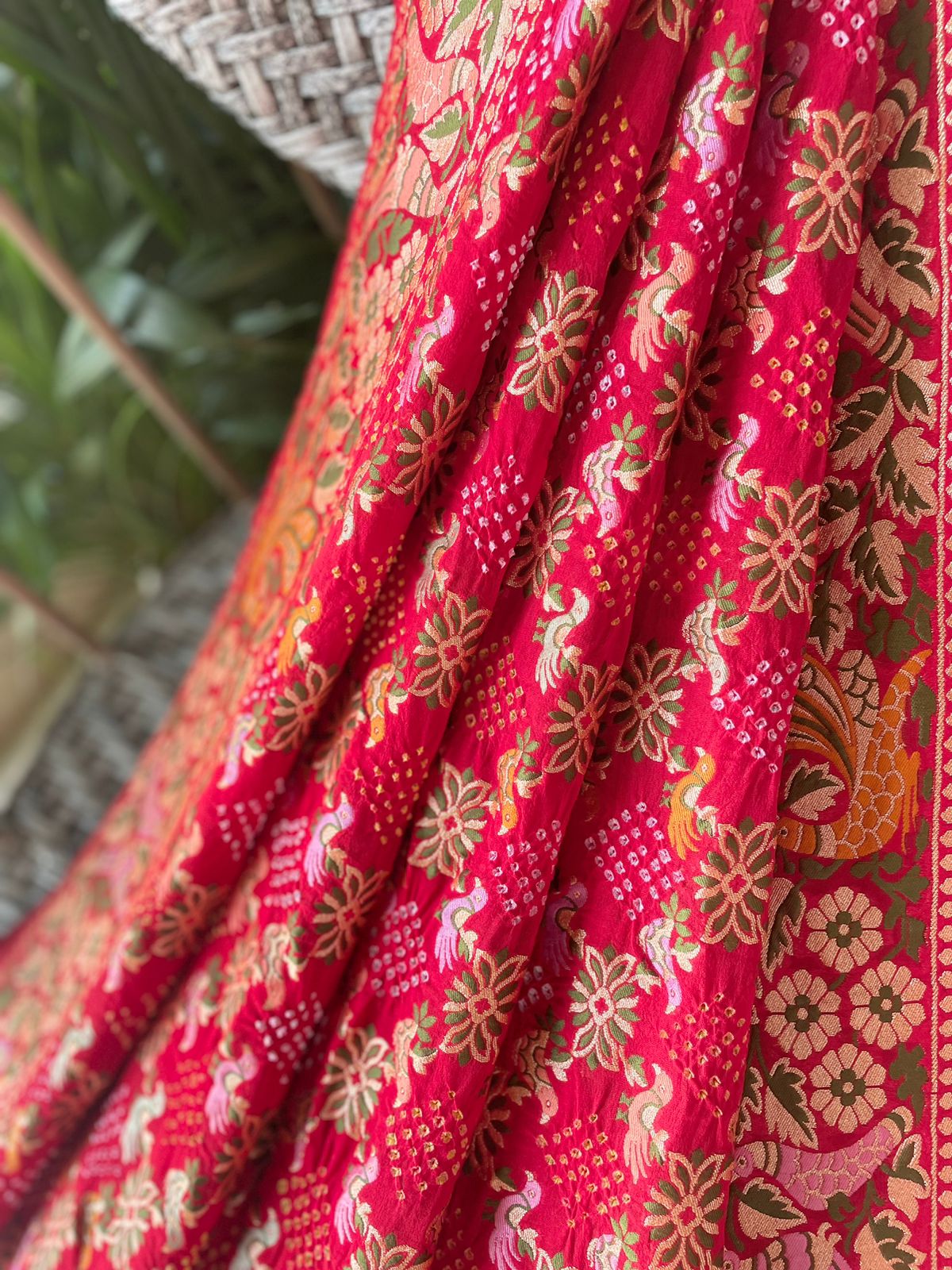 Prisha - Gift from God Meenakari Motif Saree