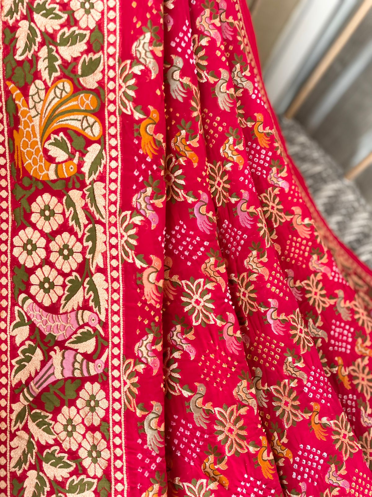 Prisha - Gift from God Meenakari Motif Saree