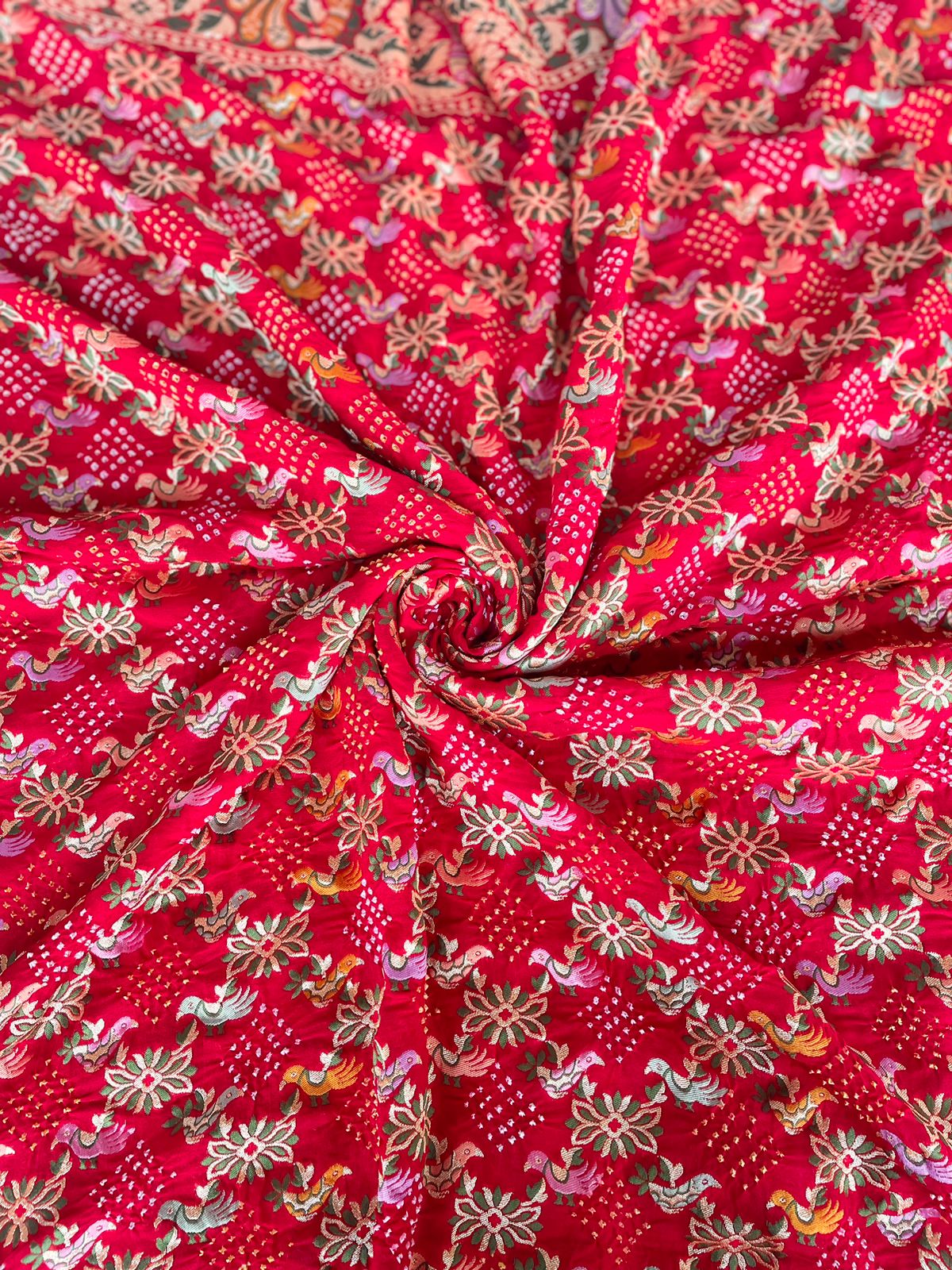 Prisha - Gift from God Meenakari Motif Saree