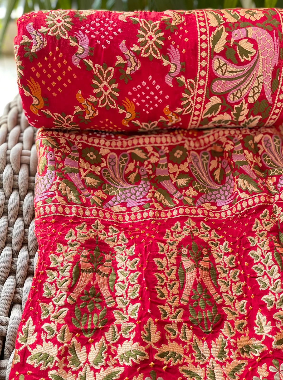 Prisha - Gift from God Meenakari Motif Saree