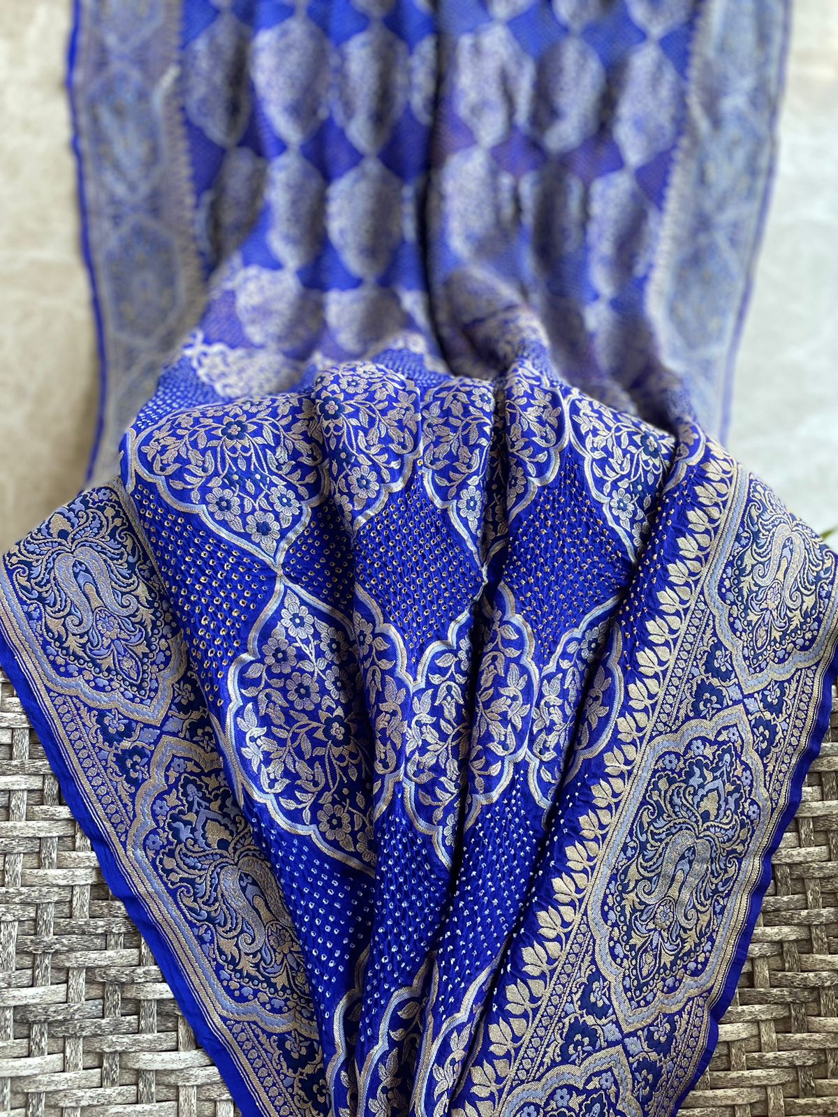 Aria - A Soulful Melody Meenakari Motif Saree