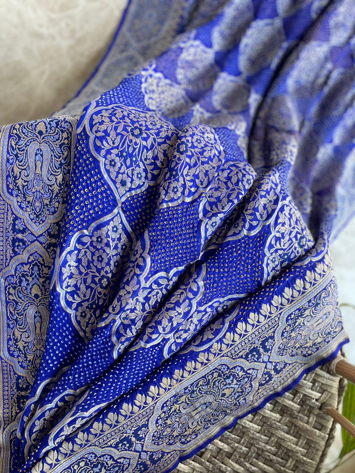 Aria - A Soulful Melody Meenakari Motif Saree