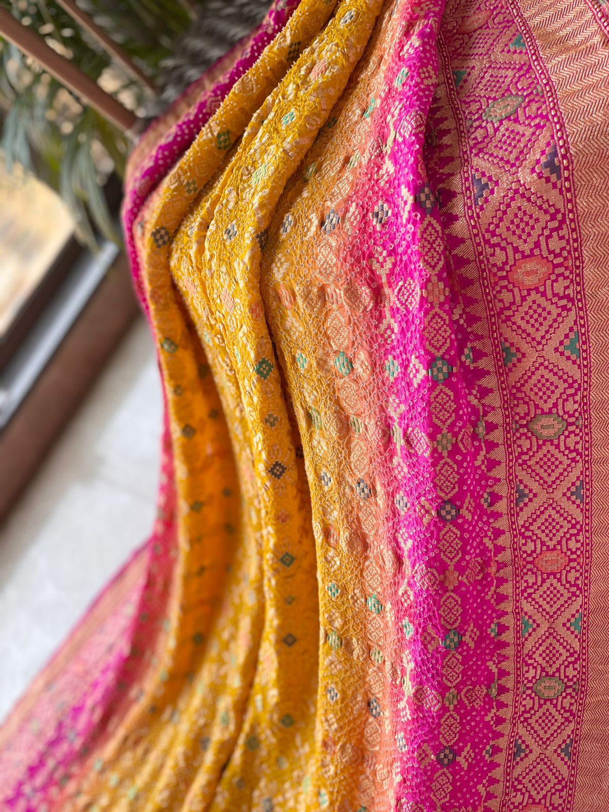 Avni - Mother Earth Meenakari Saree