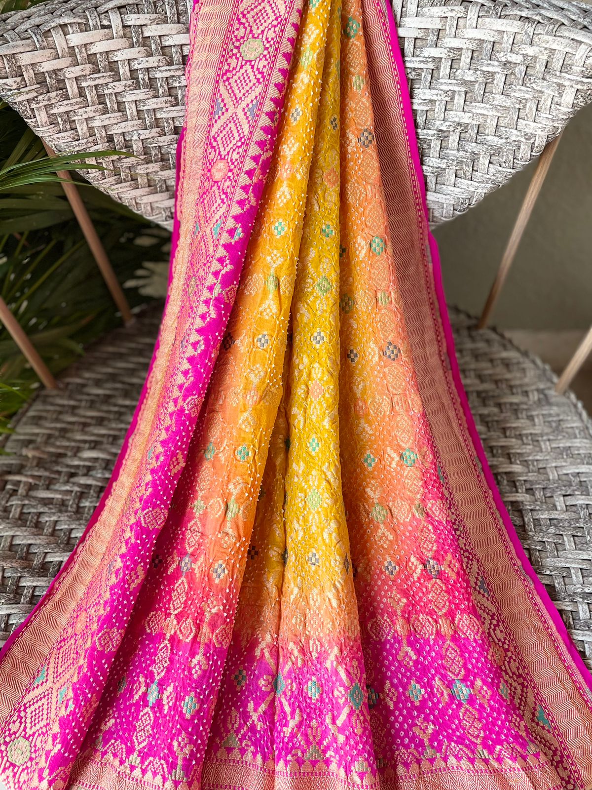 Avni - Mother Earth Meenakari Saree