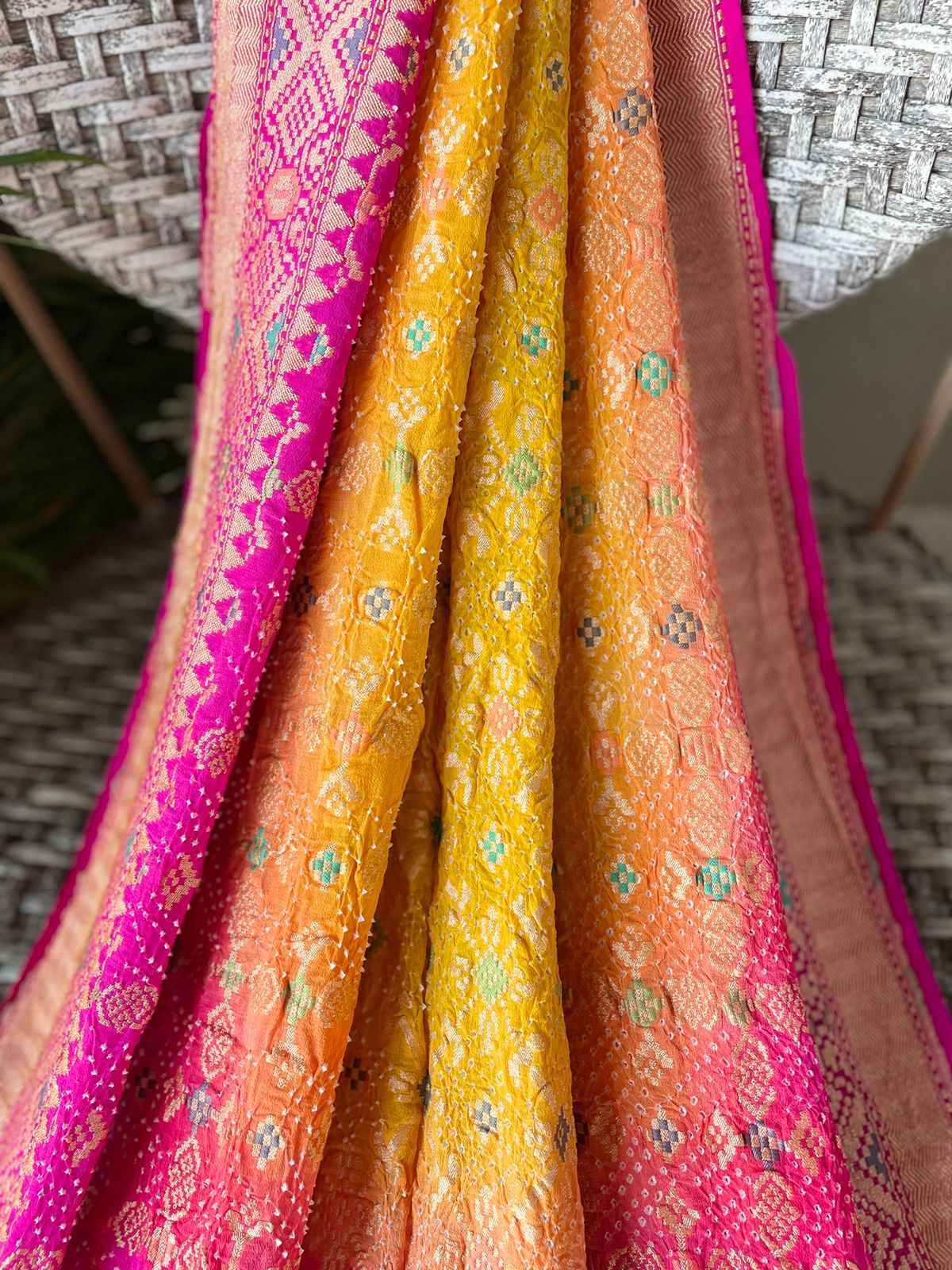 Avni - Mother Earth Meenakari Saree