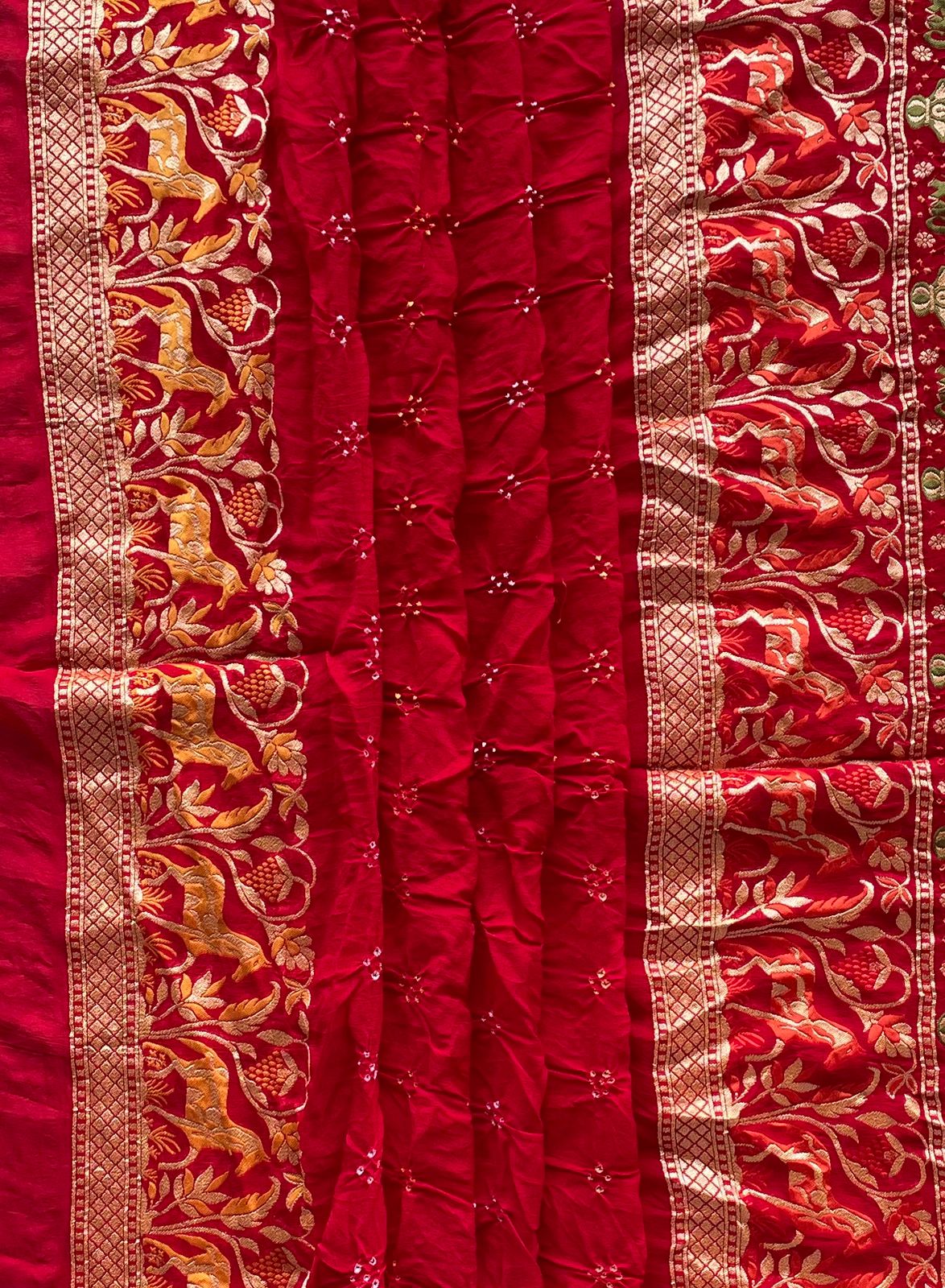 Krisha - The Divine Soul Meenakari Motif Saree