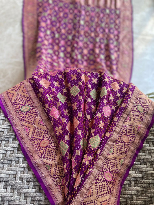 Ruhi - One with a Beautiful Soul Meenakari Saree