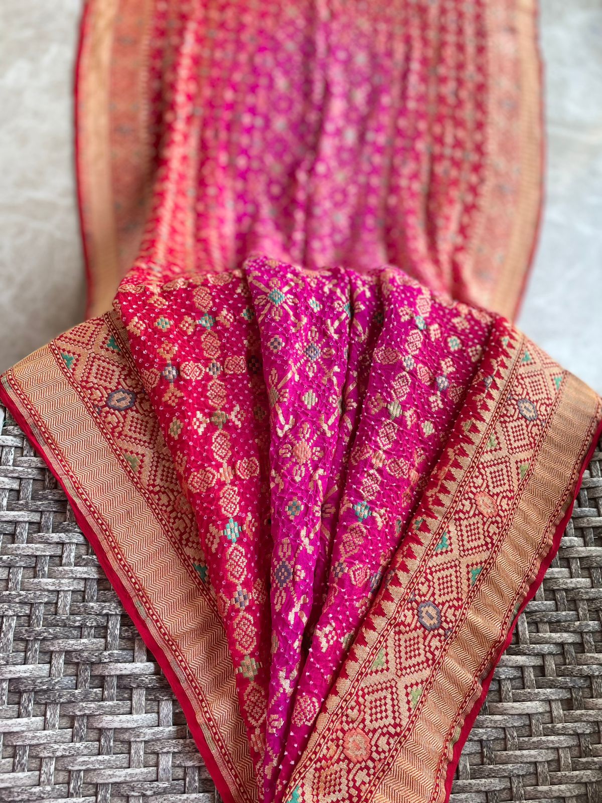 Paheli - The Mystic Creation Meenakari Saree