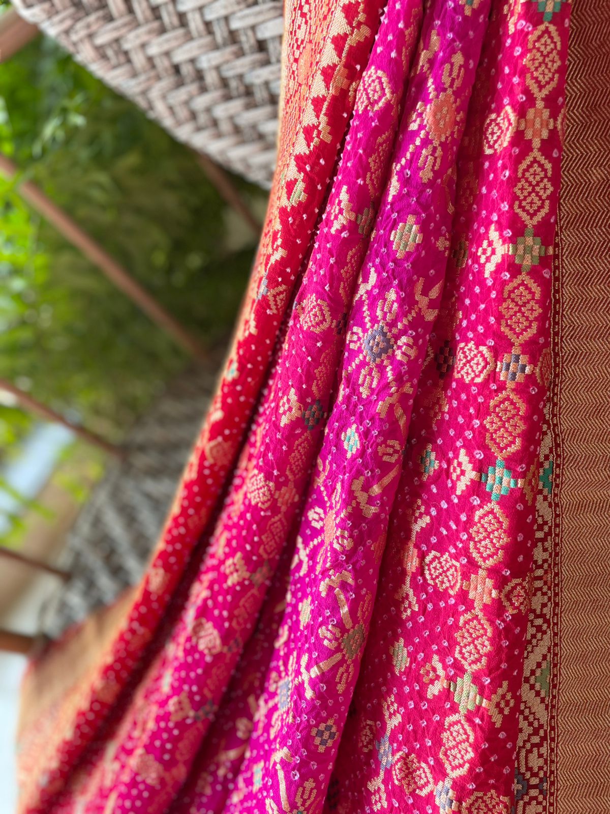 Paheli - The Mystic Creation Meenakari Saree