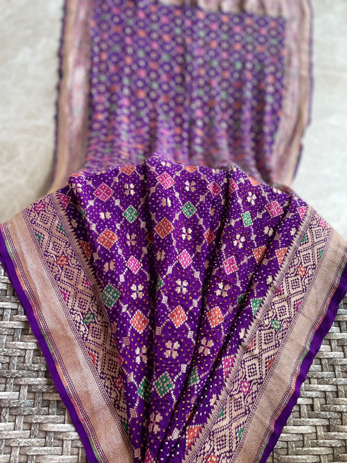 Aprajita - Invincible Meenakari Saree