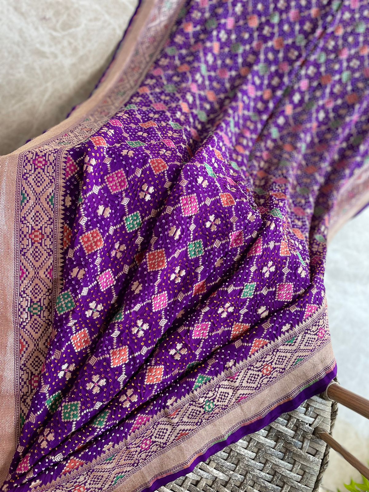 Aprajita - Invincible Meenakari Saree