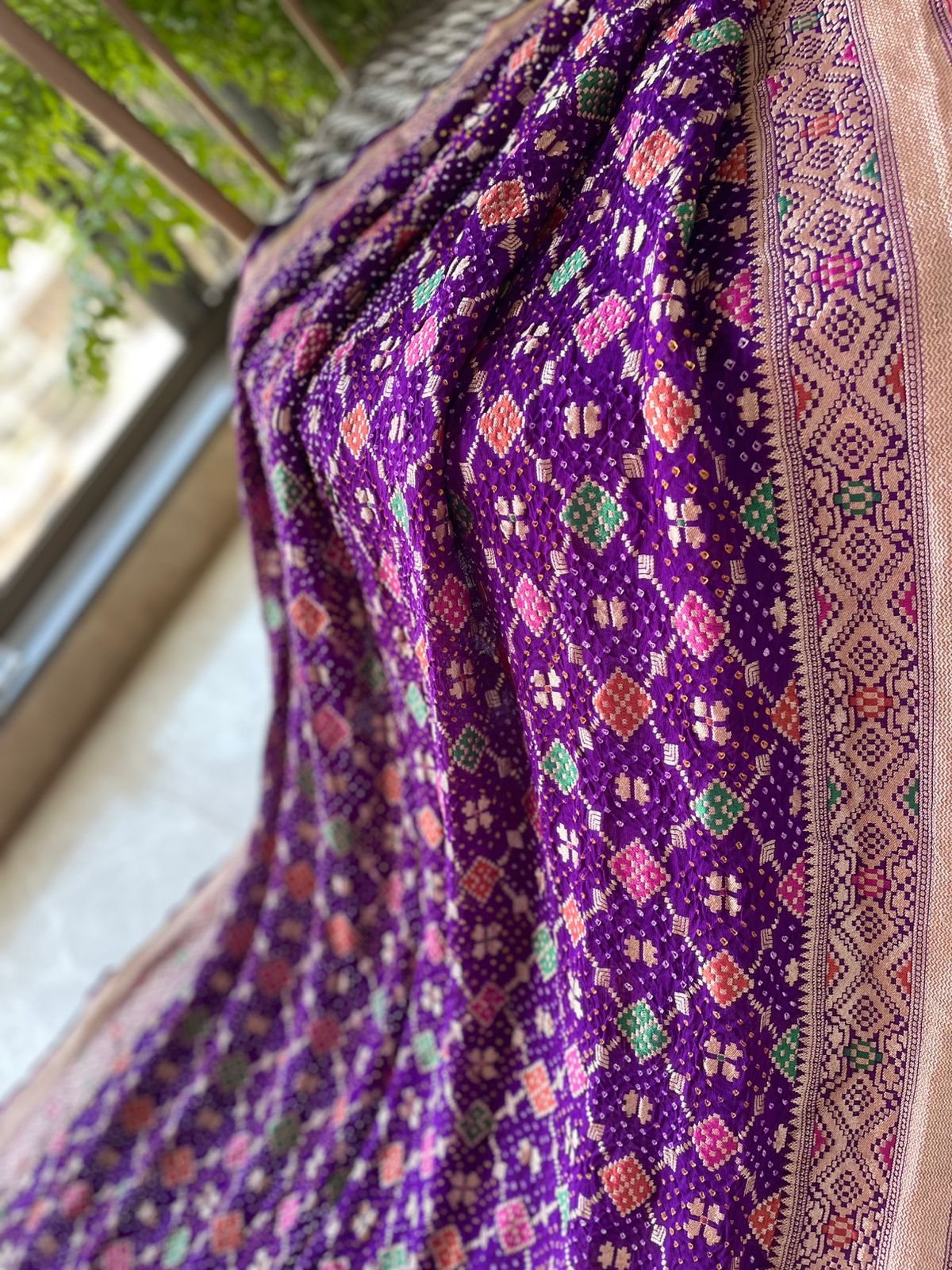 Aprajita - Invincible Meenakari Saree