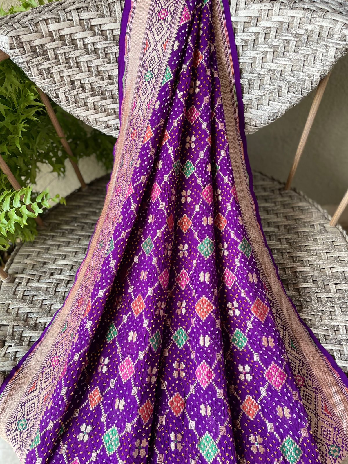 Aprajita - Invincible Meenakari Saree