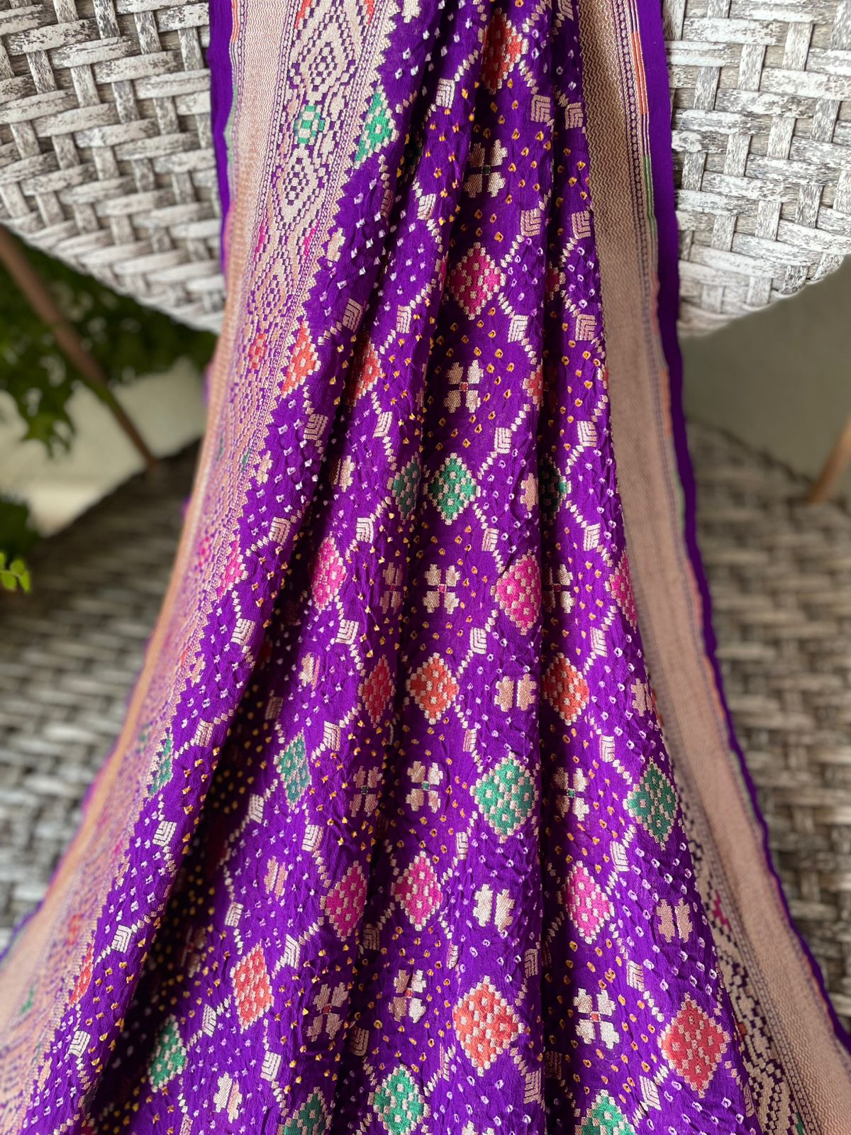 Aprajita - Invincible Meenakari Saree