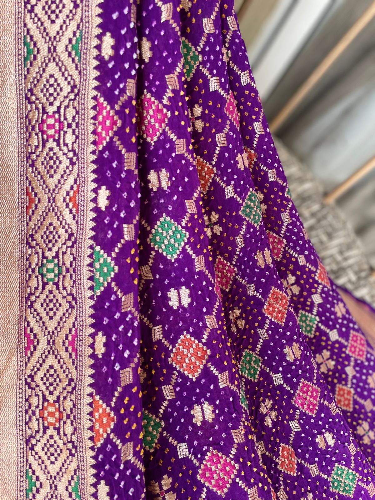 Aprajita - Invincible Meenakari Saree