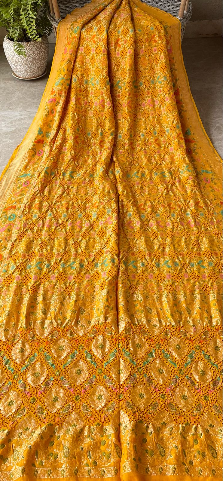 Navya - Forever Young Meenakari Motif Saree