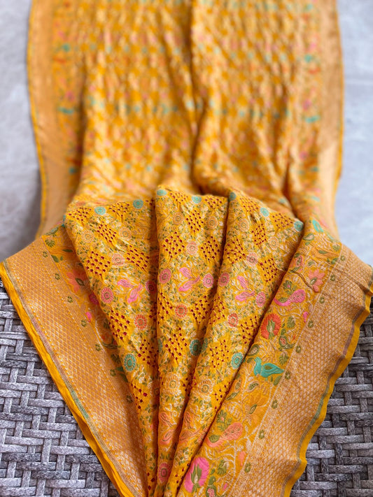 Navya - Forever Young Meenakari Motif Saree