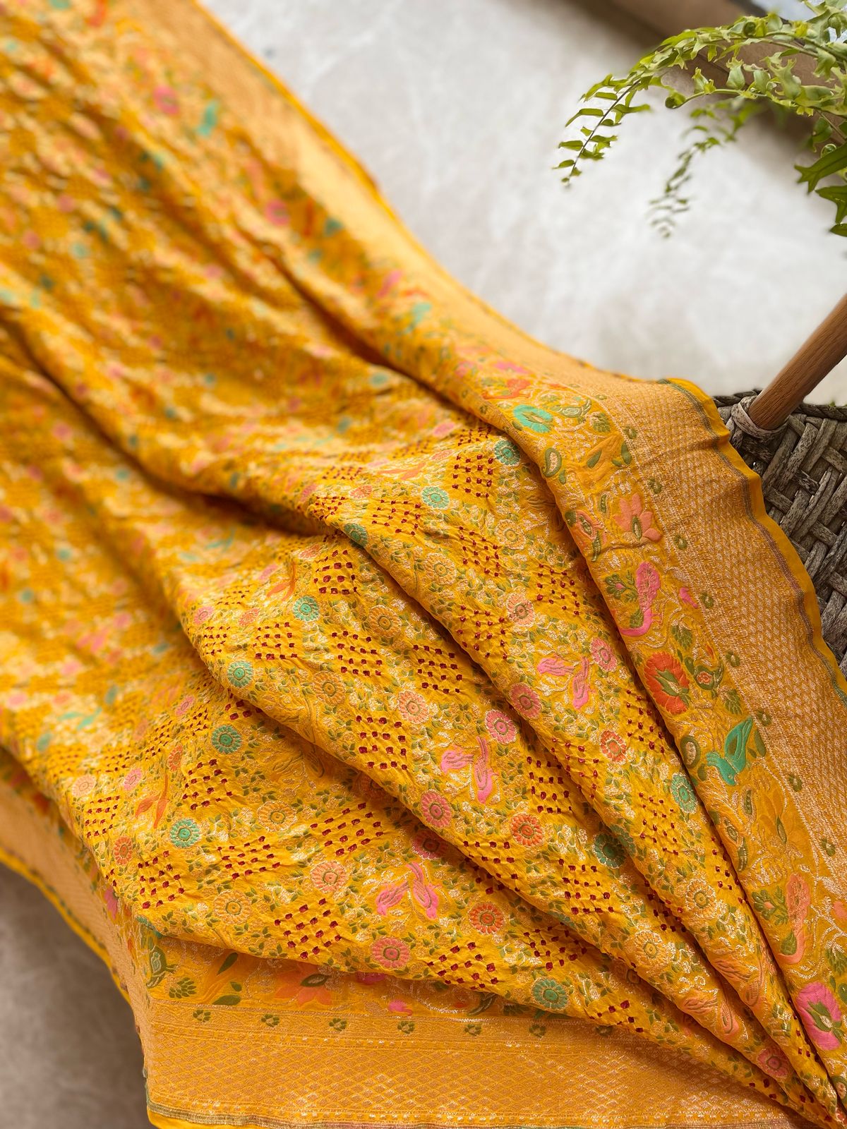 Navya - Forever Young Meenakari Motif Saree
