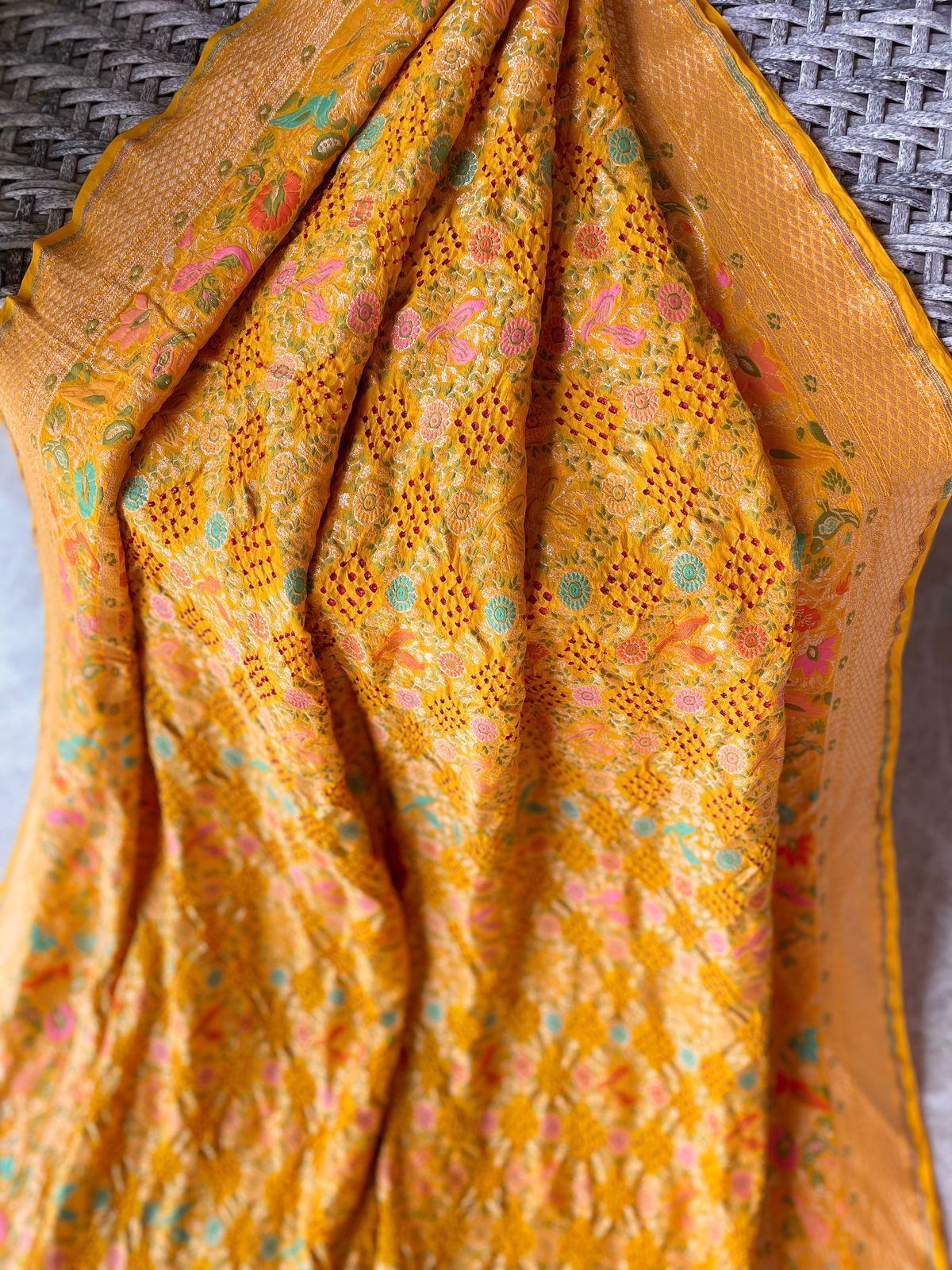 Navya - Forever Young Meenakari Motif Saree
