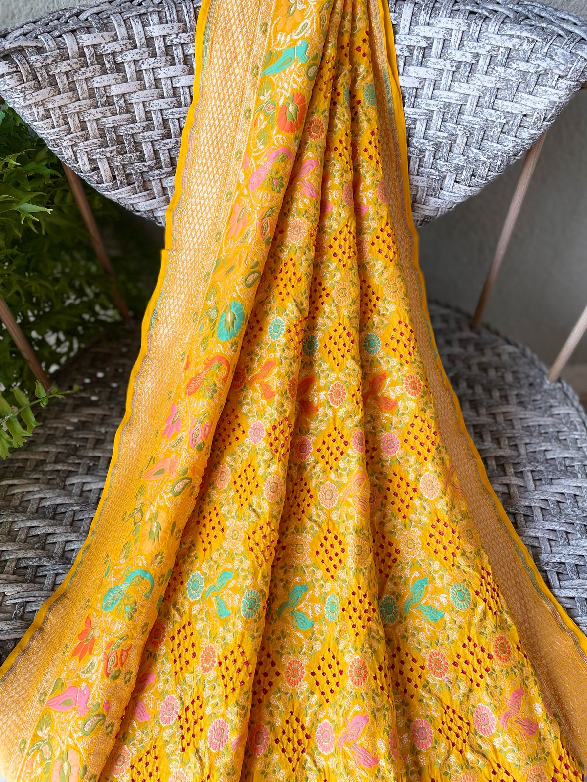 Navya - Forever Young Meenakari Motif Saree
