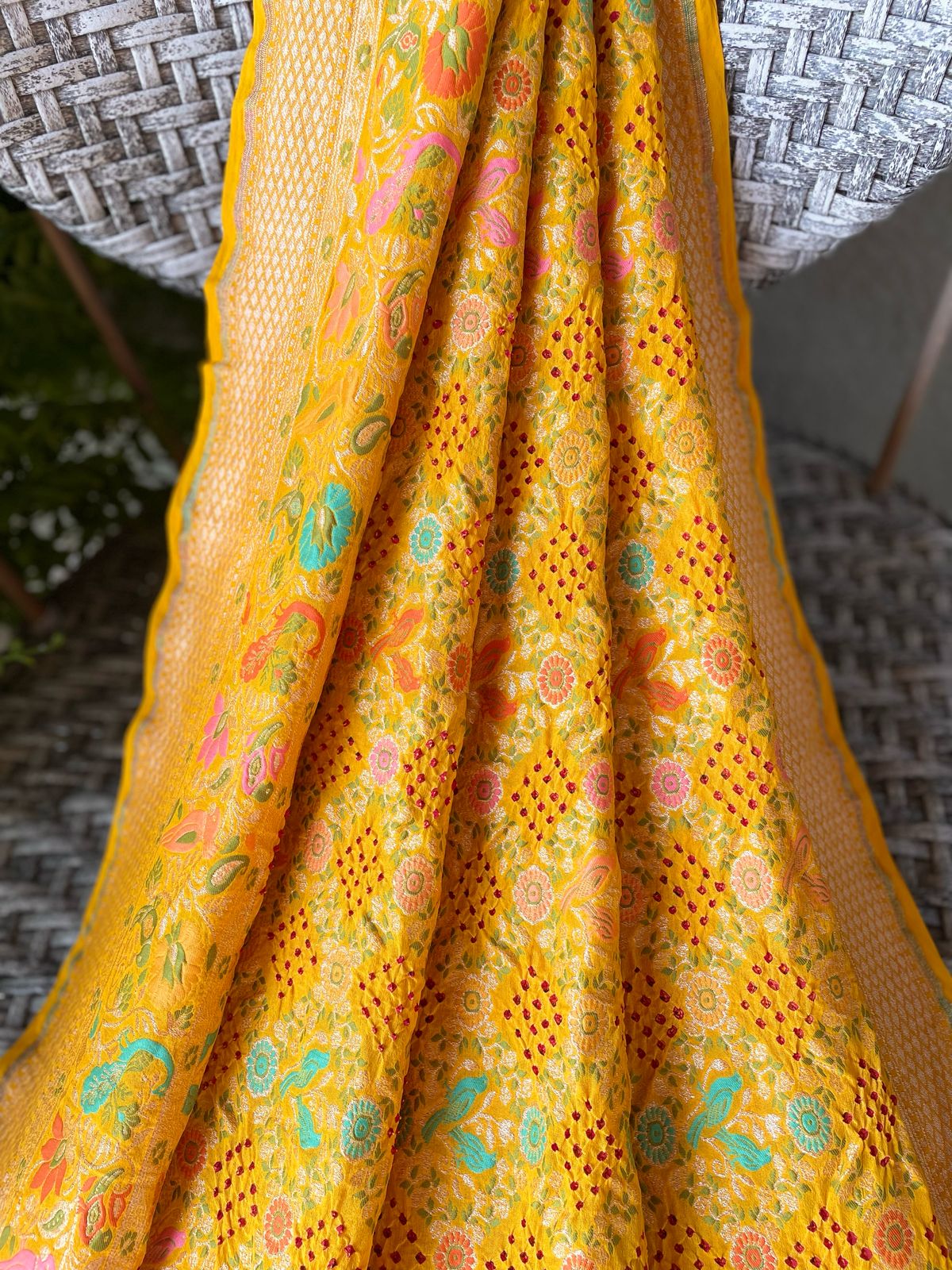 Navya - Forever Young Meenakari Motif Saree
