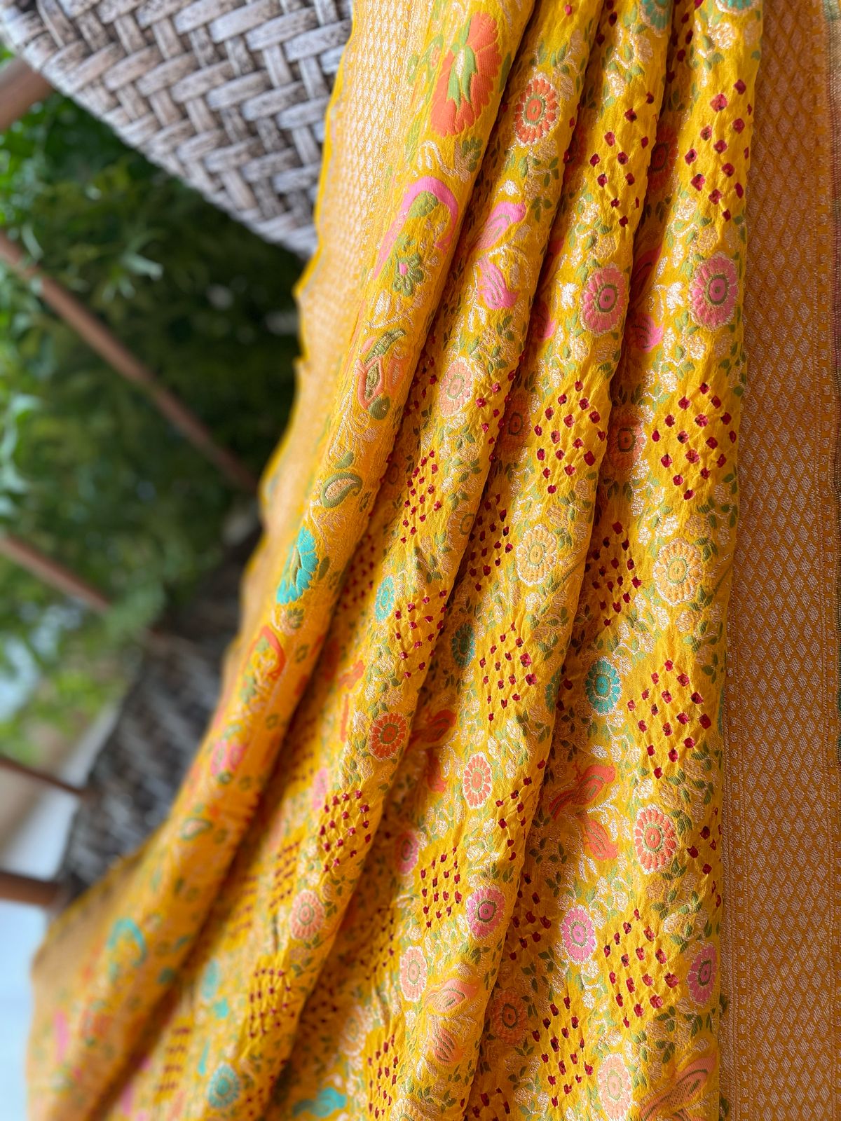 Navya - Forever Young Meenakari Motif Saree