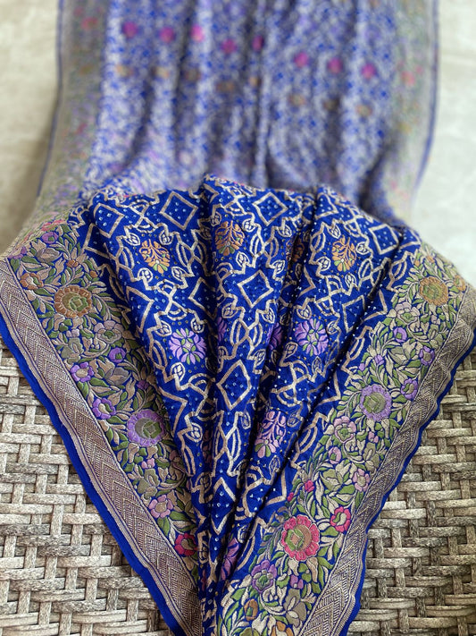 Aria - A Soulful Melody Meenakari Motif Saree