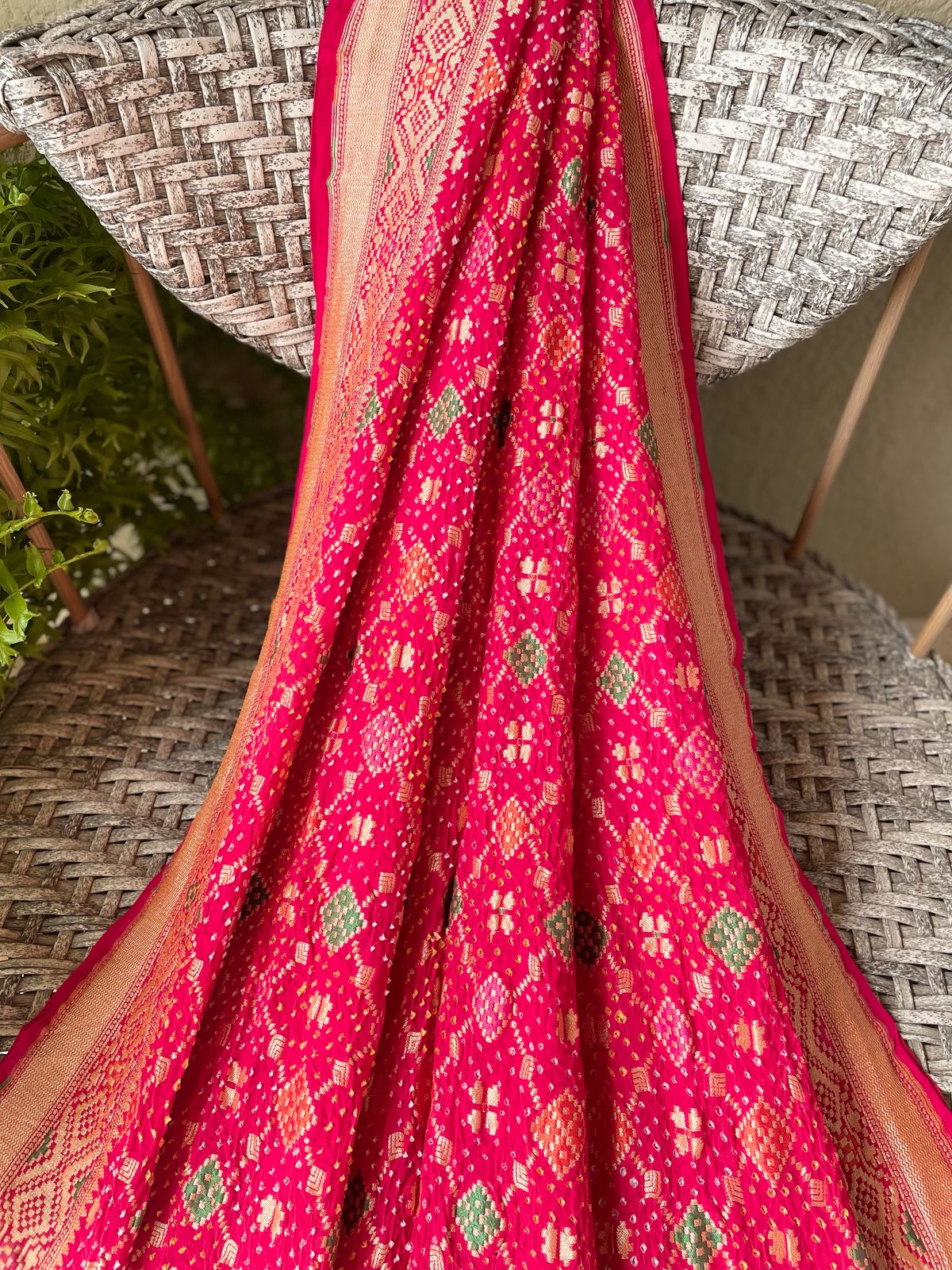 Adya - Unequalled Meenakari Saree