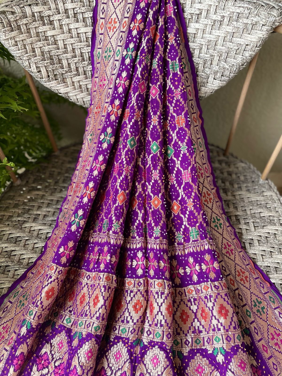 Jagruti - Awakening Meenakari Dupatta