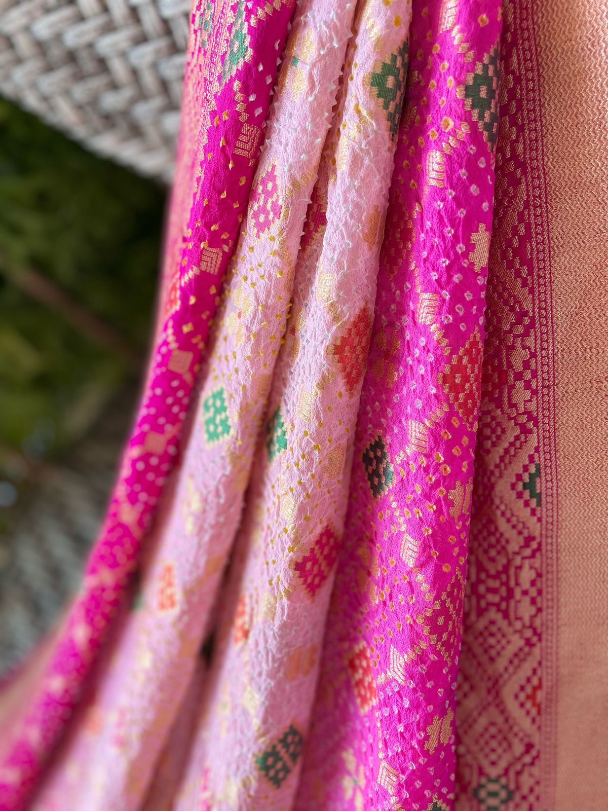 Aashita - One Who Is Full Of Hope Meenakari Saree